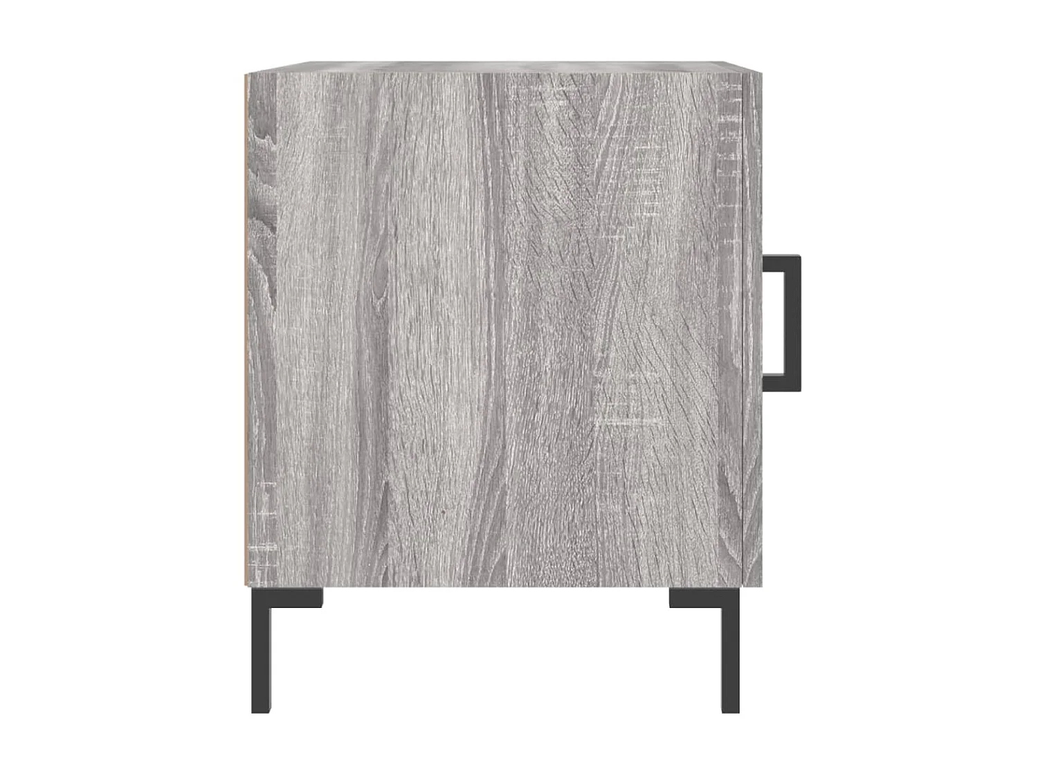 2er-Set Nachttische Nachtschrank Grau Sonoma 40x40x50 cm Holzwerkstoff -RN70744