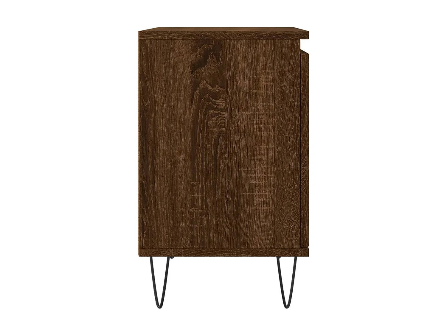 Nachttisch Nachtschrank Braun Eichen-Optik 40x30x50 cm Holzwerkstoff -RN59070