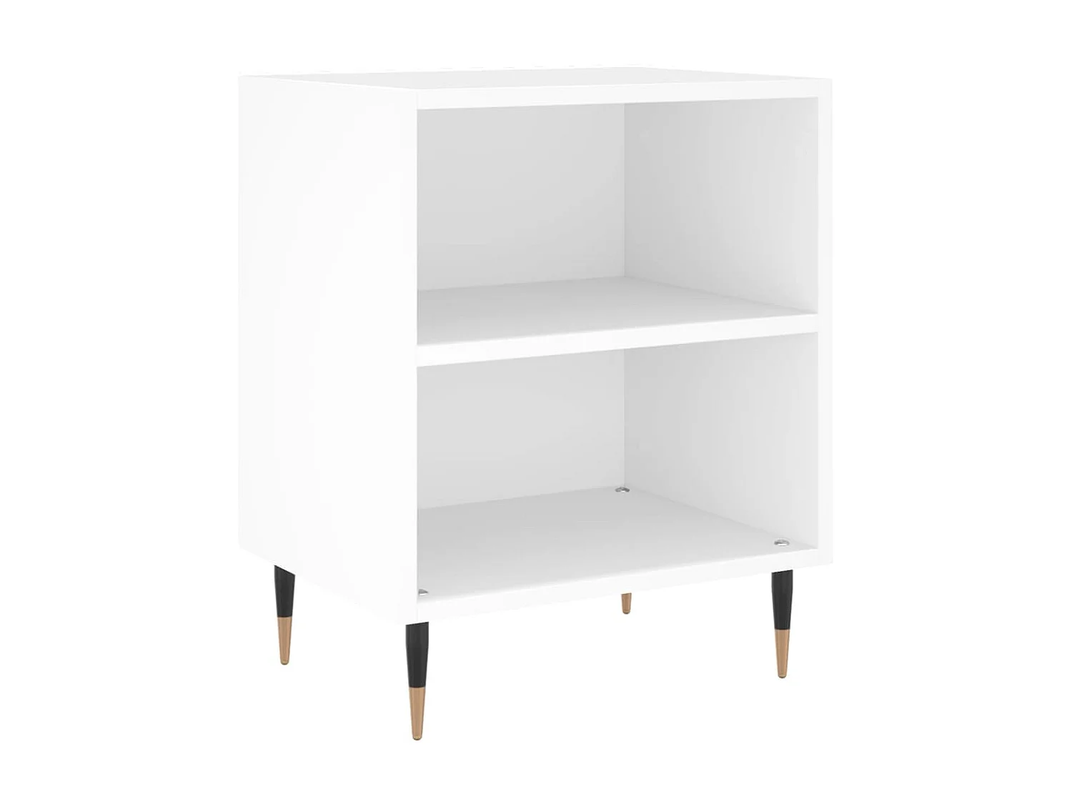 2er-Set Nachttische Nachtschrank Weiß 40x30x50 cm Holzwerkstoff -RN52388