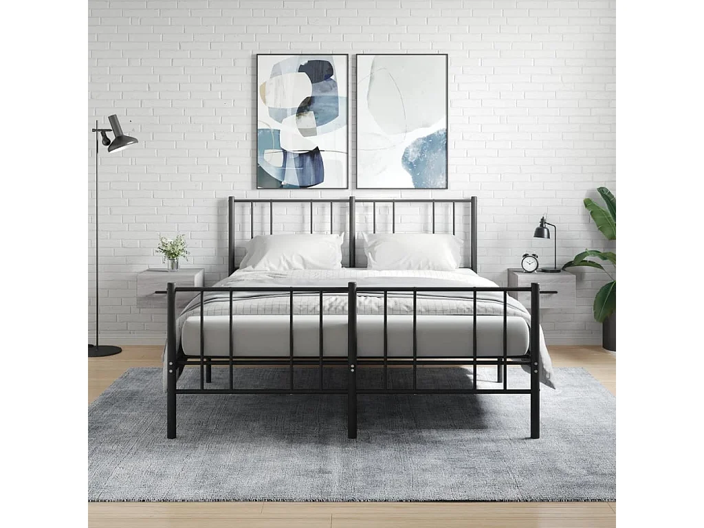 2er-Set Wand-Nachttische Nachtschrank Grau Sonoma 35x35x20 cm -RN56205