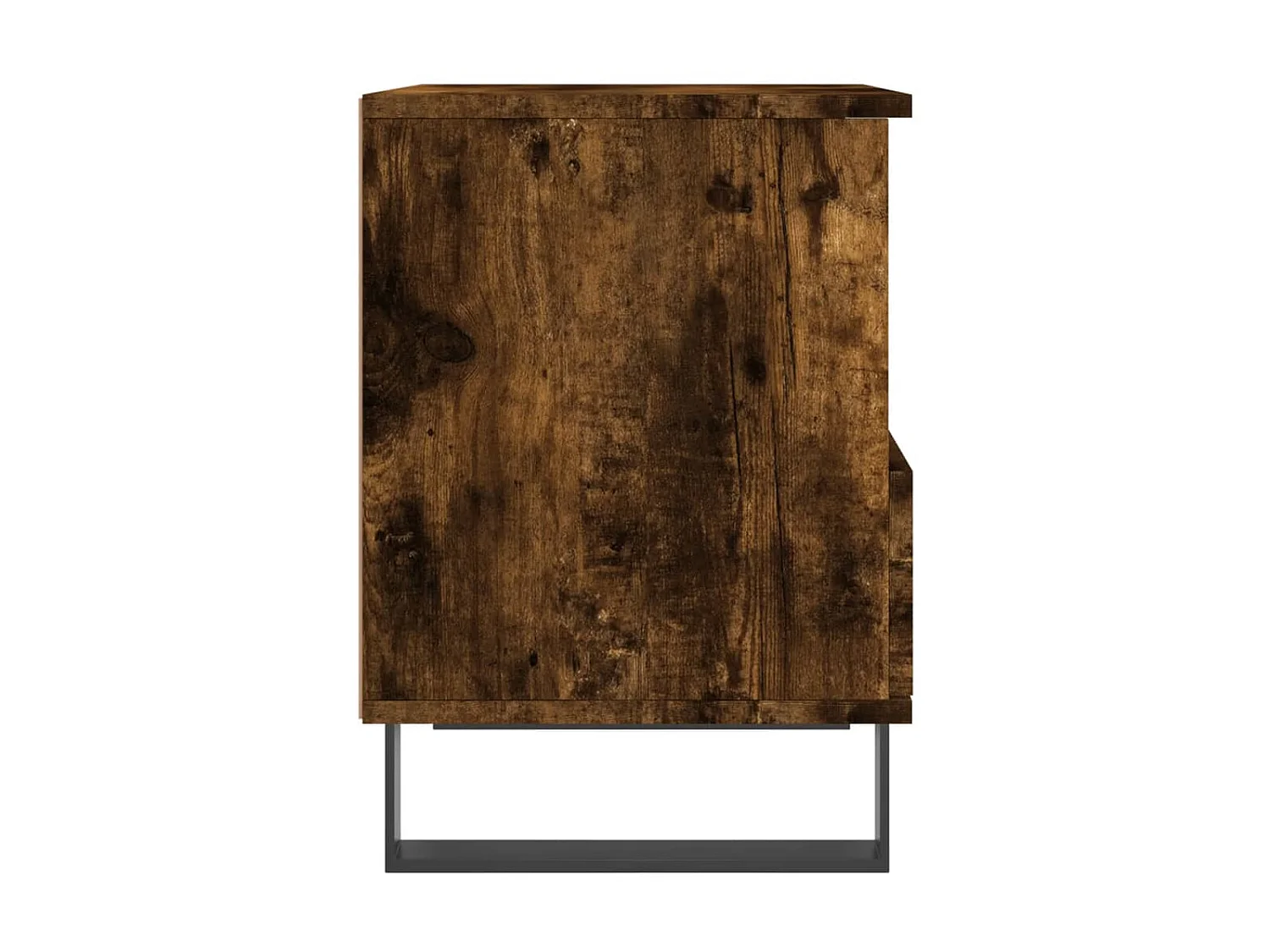 Nachttisch Nachtschrank Räuchereiche 40x35x50 cm Holzwerkstoff -RN56762