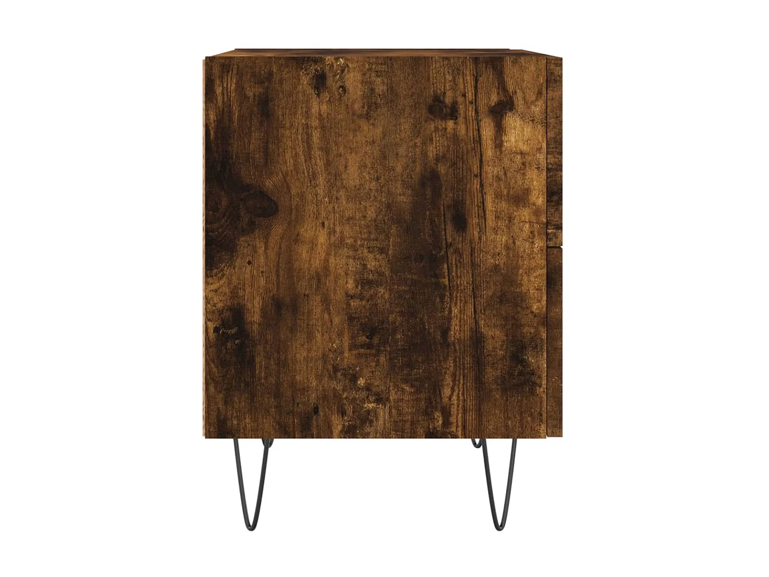 2er-Set Nachttische Nachtschrank Räuchereiche 40x35x47,5 cm Holzwerkstoff -RN42720