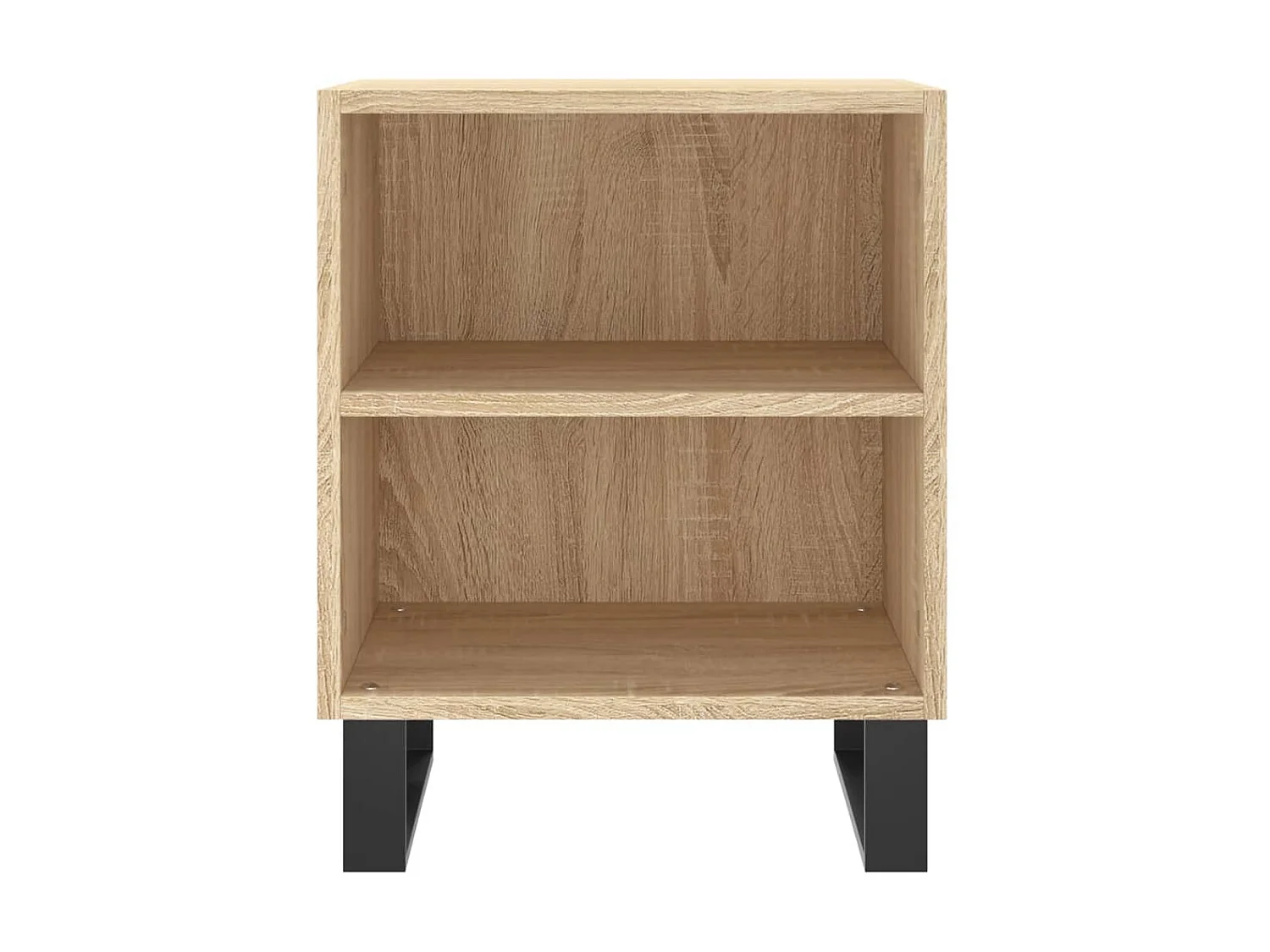 2er-Set Nachttische Nachtschrank Sonoma-Eiche 40x30x50 cm Holzwerkstoff -RN25355