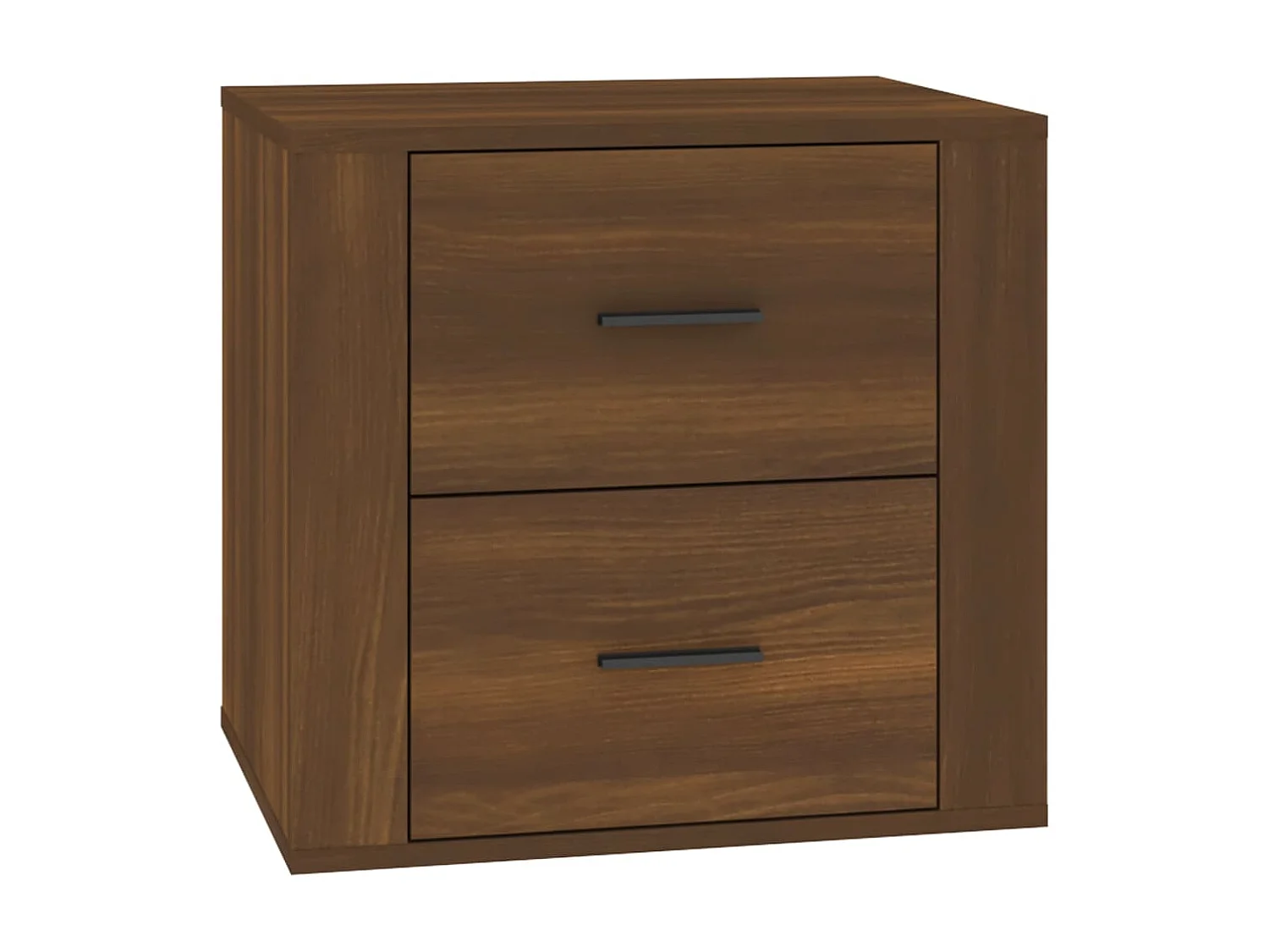 Nachttisch Nachtschrank Braun Eichen-Optik 50x39x47 cm -RN64214