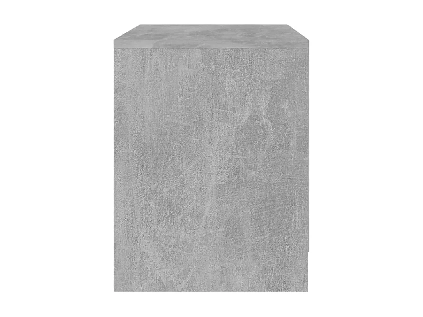 Nachttisch Betongrau Nachtschrank 45x34,5x44,5 cm Holzwerkstoff -RN64071