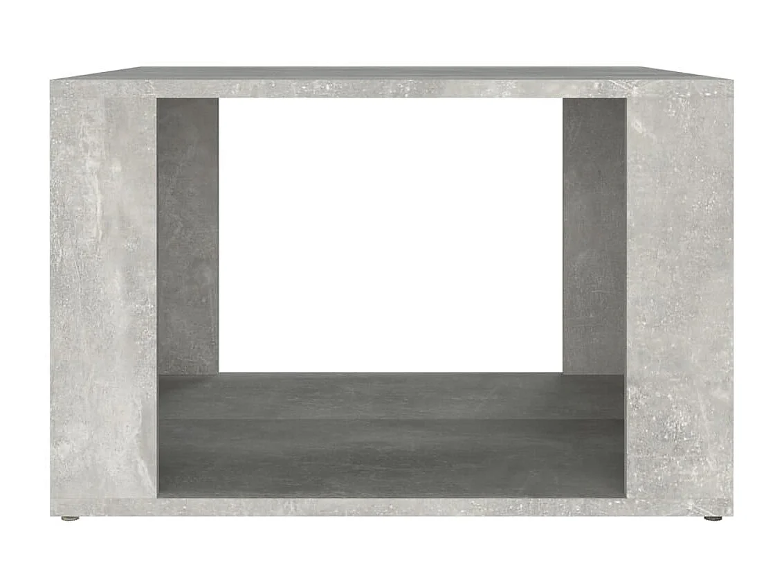 Nachttisch Betongrau Nachtschrank 57x55x36 cm Holzwerkstoff -RN60612