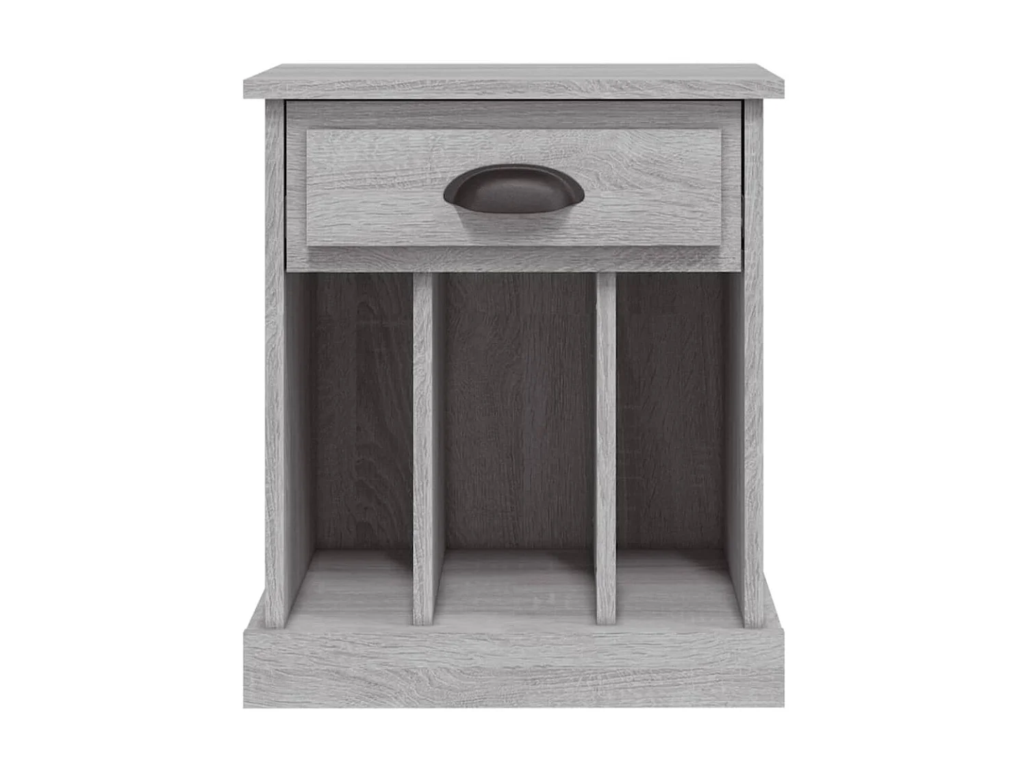 Nachttisch Grau Nachtschrank Sonoma 43x36x50 cm -RN41237