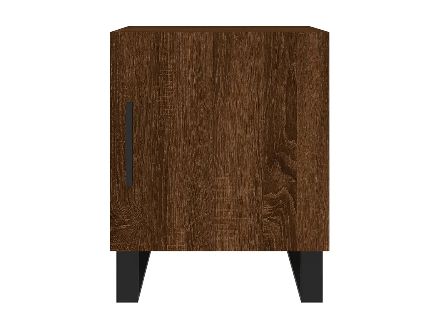 2er-Set Nachttische Nachtschrank Braun Eichen-Optik 40x40x50 cm Holzwerkstoff -RN79670