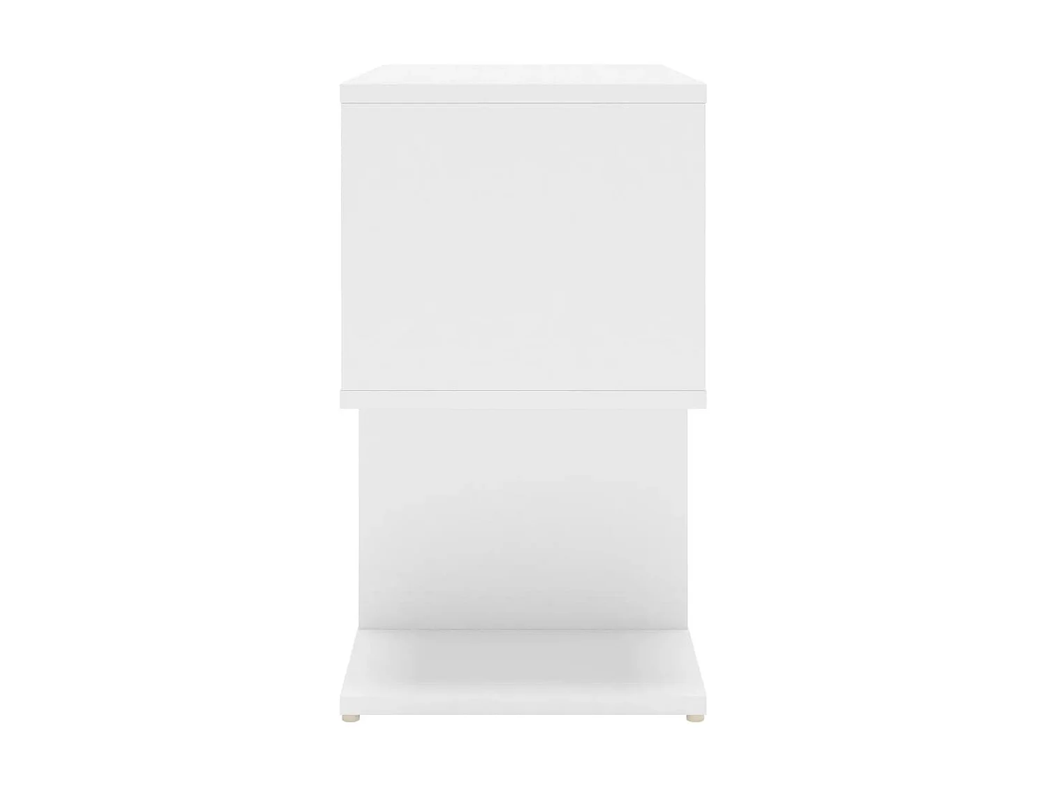 Nachttisch Nachtschrank Weiß 50x30x51,5 cm Holzwerkstoff -RN76248