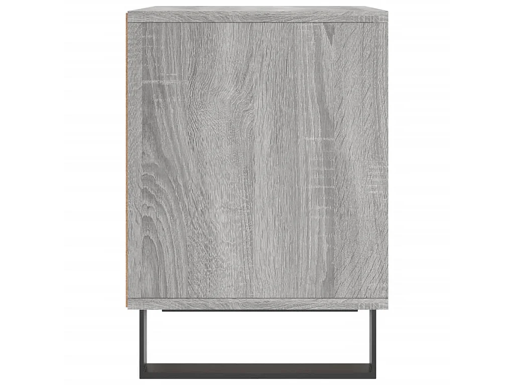 2er-Set Nachttische Nachtschrank Grau Sonoma 40x35x50 cm Holzwerkstoff -RN40991