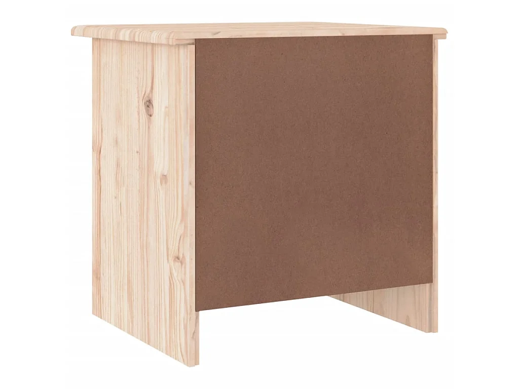 Nachttisch Nachtschrank ALTA 43x35x40,5 cm Massivholz Kiefer -RN55484