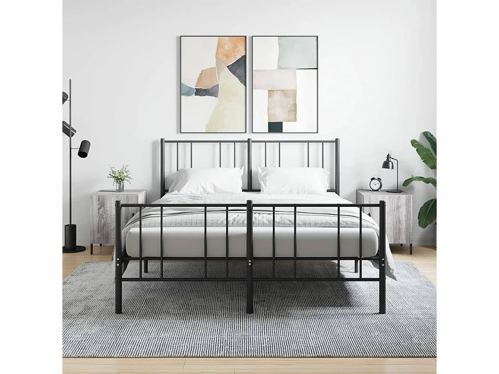 2er-Set Nachttische Nachtschrank Grau Sonoma 40x40x50 cm Holzwerkstoff -RN94398