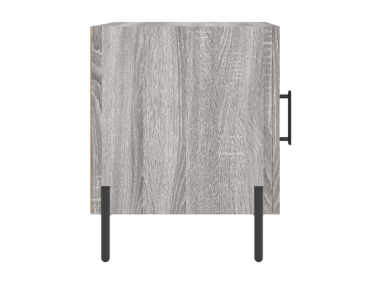 2er-Set Nachttische Nachtschrank Grau Sonoma 40x40x50 cm Holzwerkstoff -RN94398