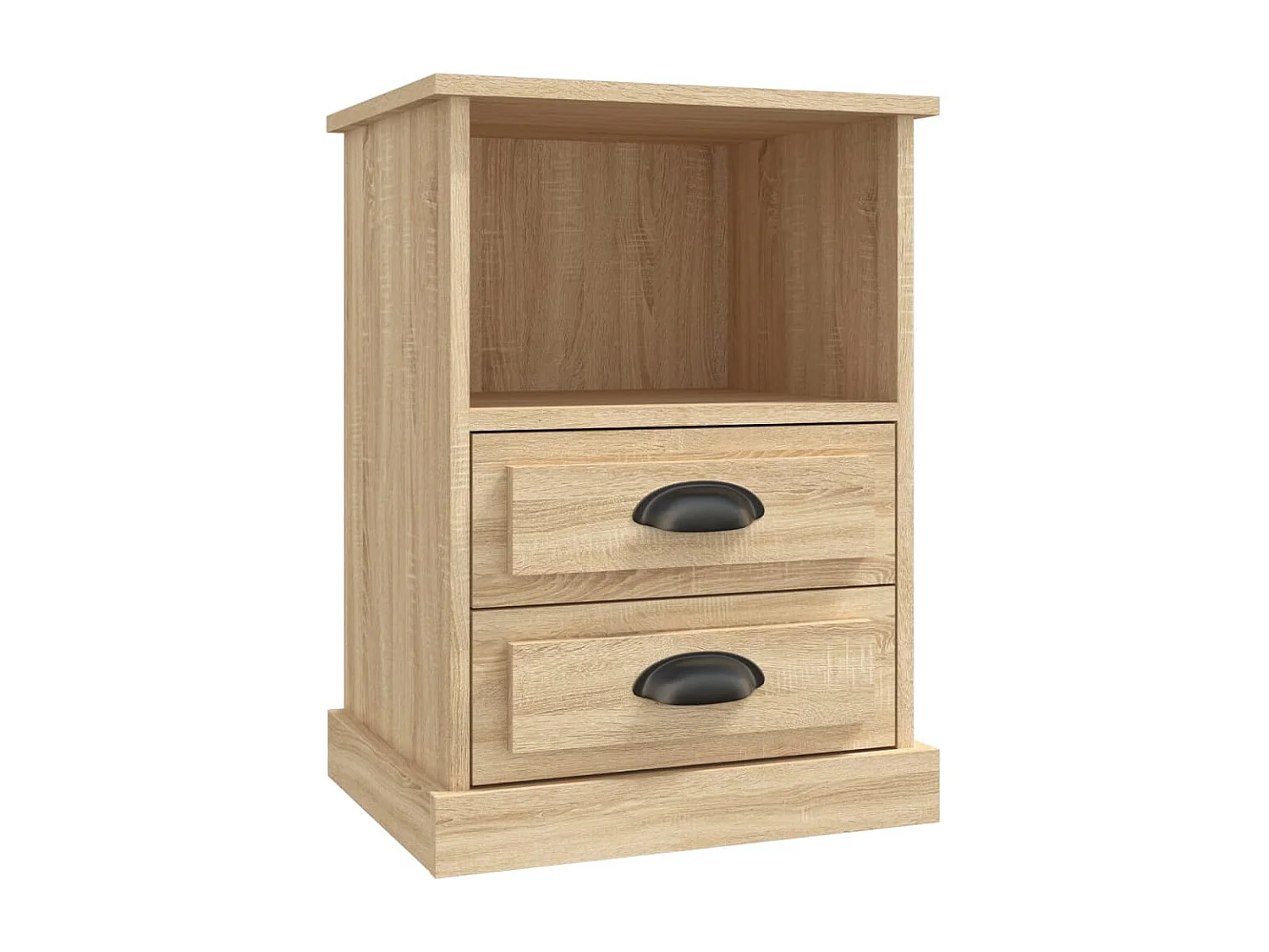 Nachttisch Nachtschrank Sonoma-Eiche 43x36x60 cm -RN78578