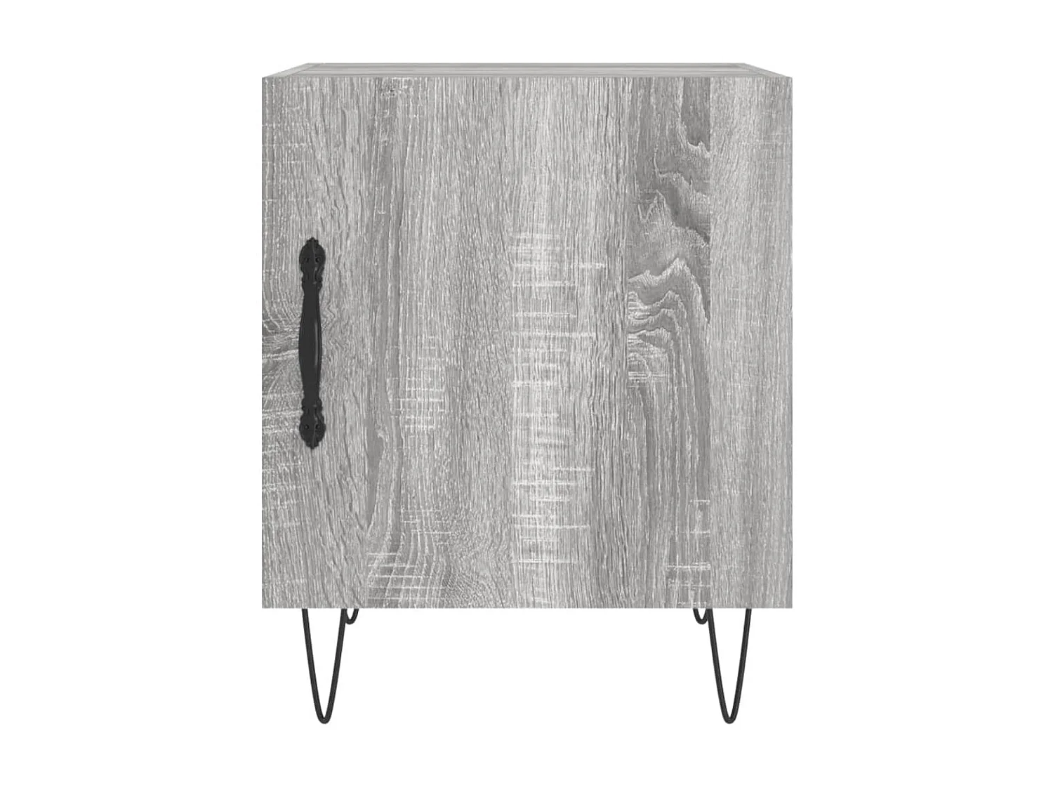 2er-Set Nachttische Nachtschrank Grau Sonoma 40x40x50 cm Holzwerkstoff -RN95910