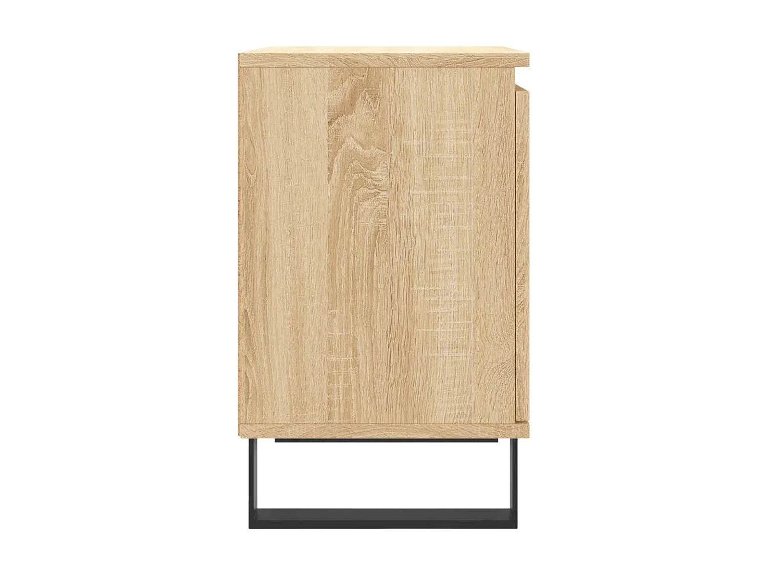 2er-Set Nachttische Nachtschrank Sonoma-Eiche 40x30x50 cm Holzwerkstoff -RN10784