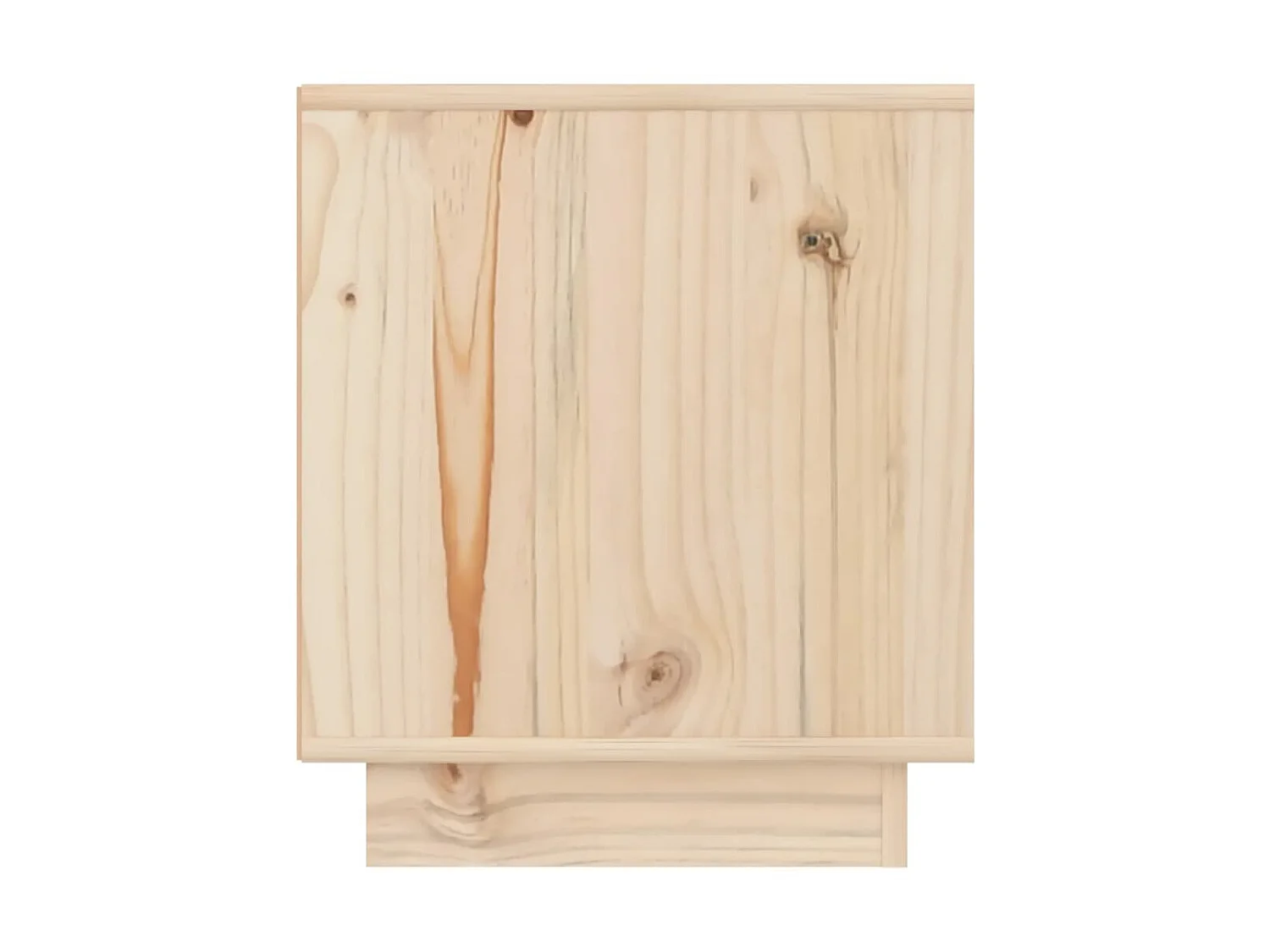 2er-Set Nachttische Nachtschrank 40x34x40 cm Massivholz Kiefer -RN10678