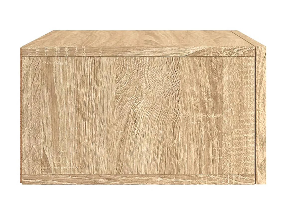 Wand-Nachttisch Nachtschrank Sonoma-Eiche 35x35x20 cm -RN55784