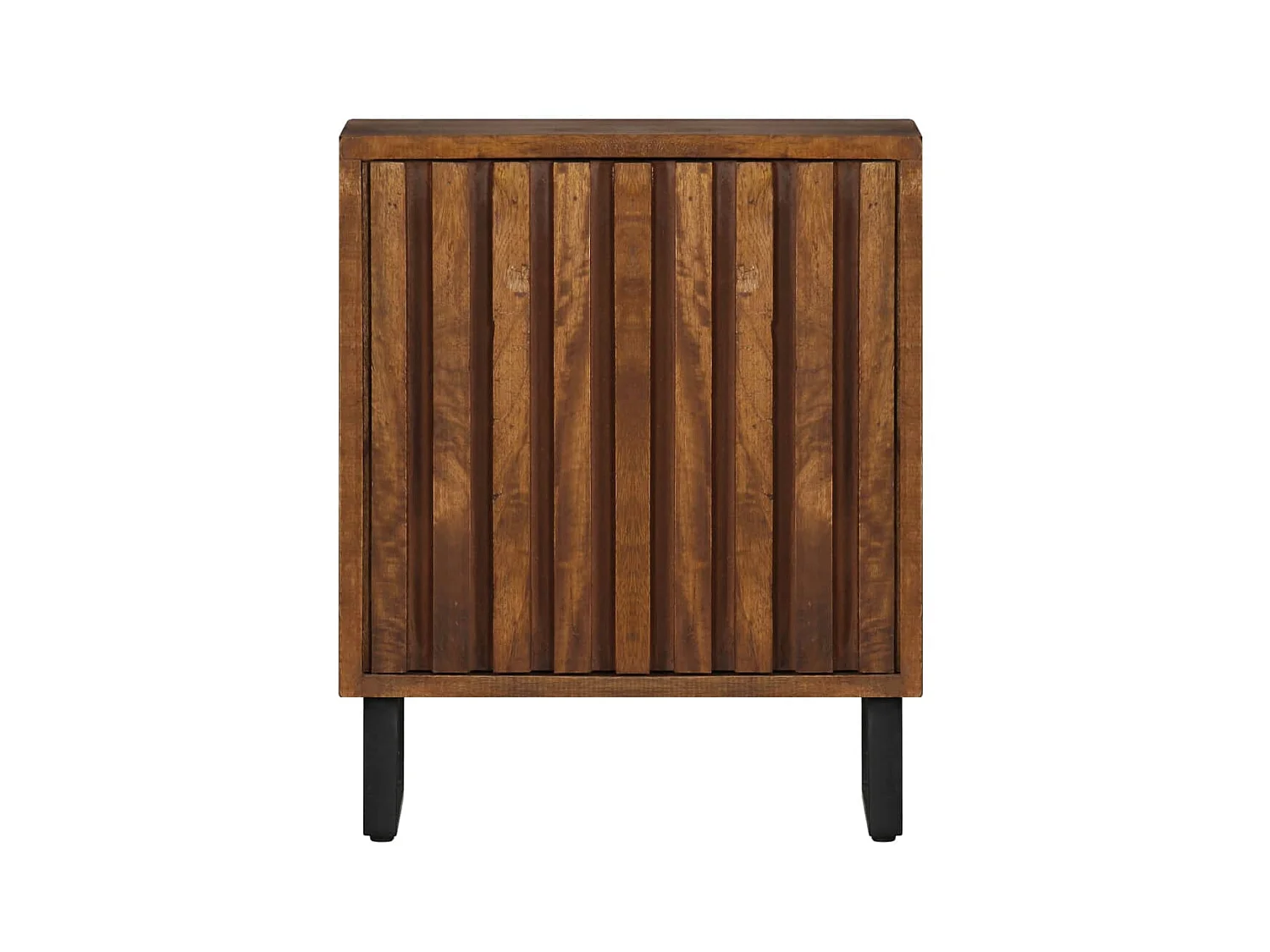 Nachttisch Nachtschrank 40 x 30 x 50 cm Mangoholz Massiv -RN87670