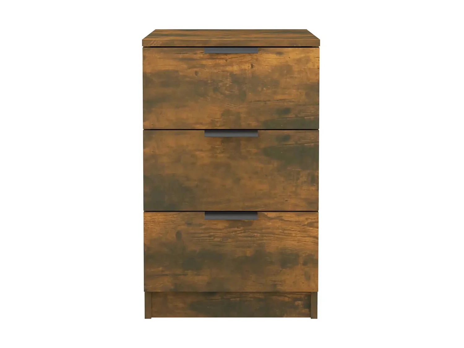 2er-Set Nachttische Nachtschrank Räuchereiche 40x36x65 cm -RN69324