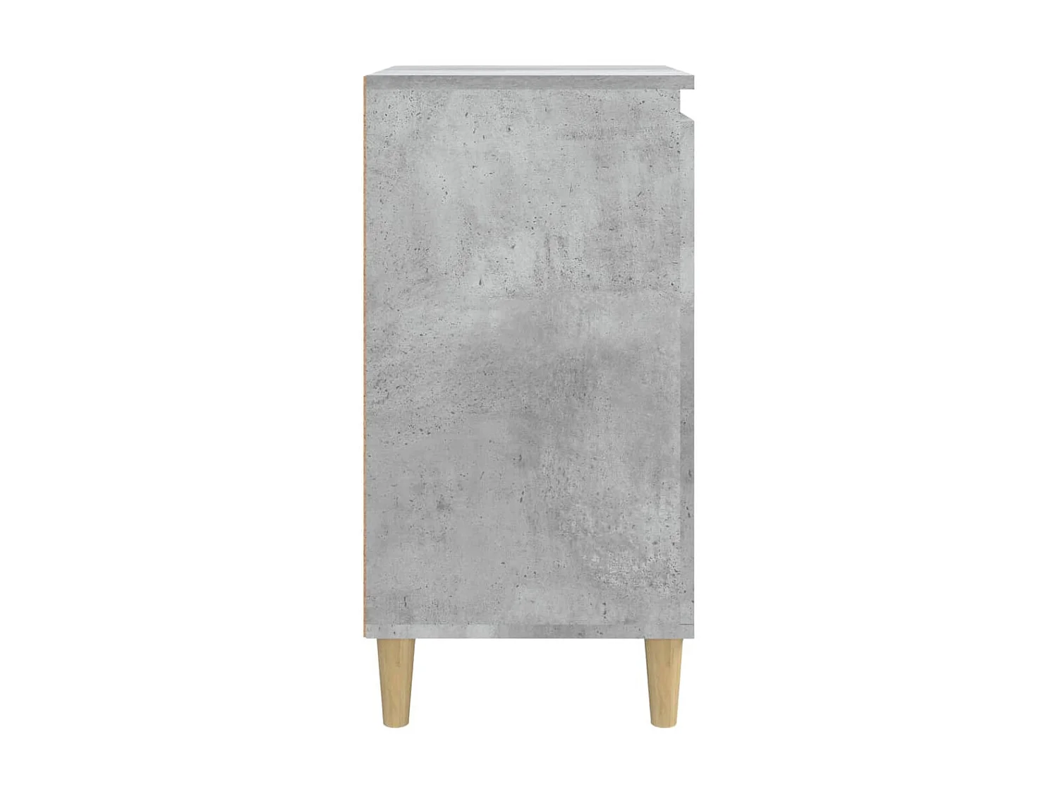 2er-Set Nachttische Nachtschrank Betongrau 40x35x70 cm Holzwerkstoff -RN23234