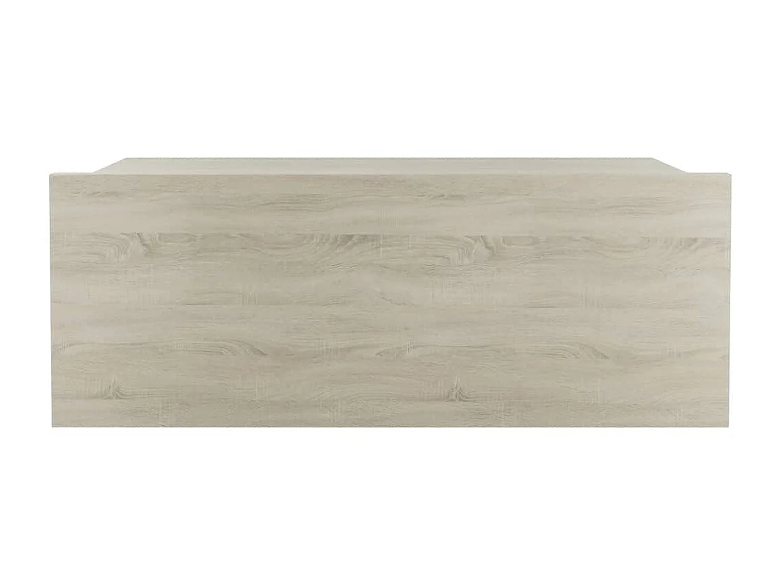 Hängende 2er-Set Nachttische Nachtschrank Sonoma-Eiche 40x30x15 cm -RN26316