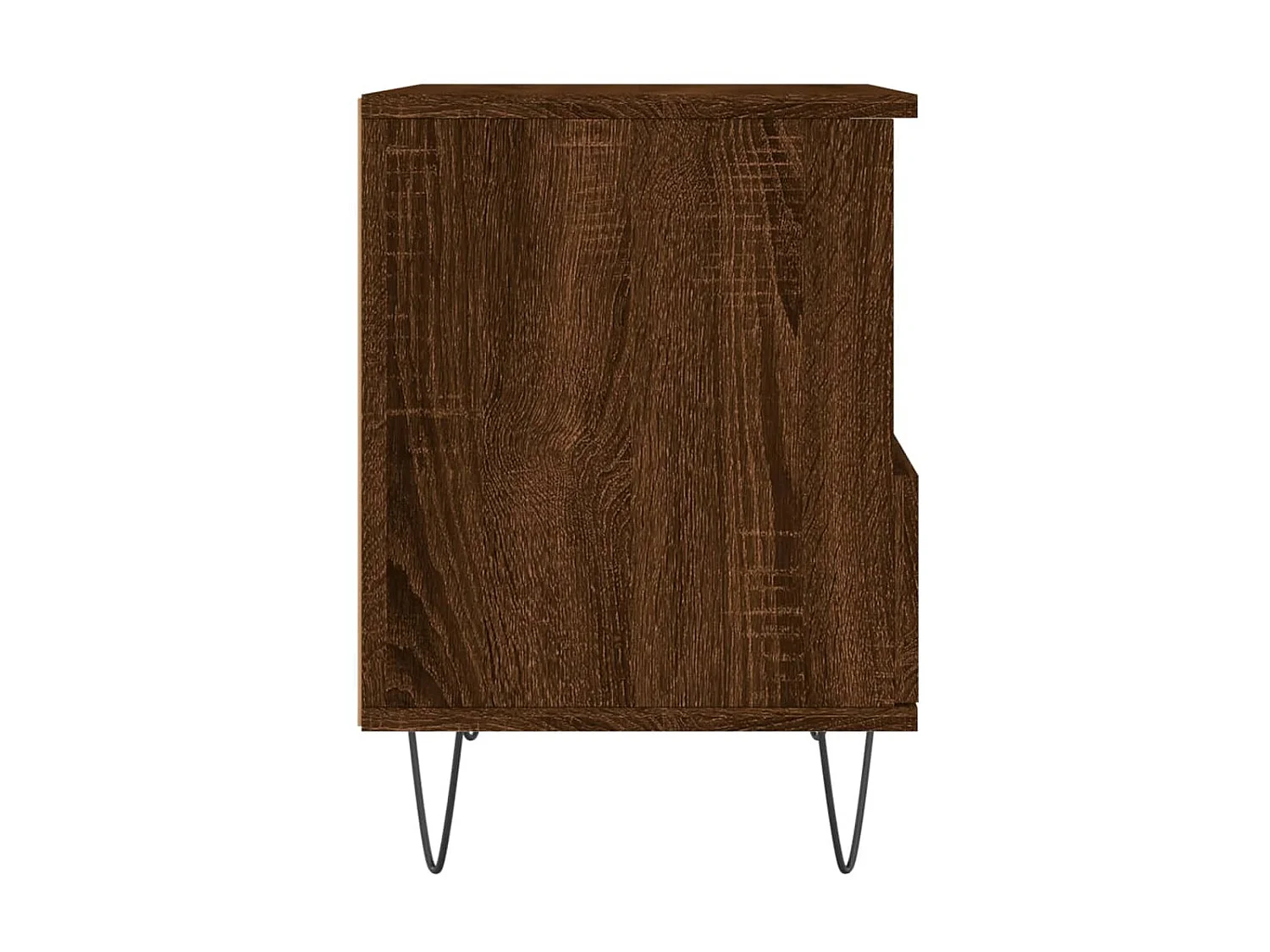 Nachttisch Nachtschrank Braun Eichen-Optik 40x35x50 cm Holzwerkstoff -RN90368