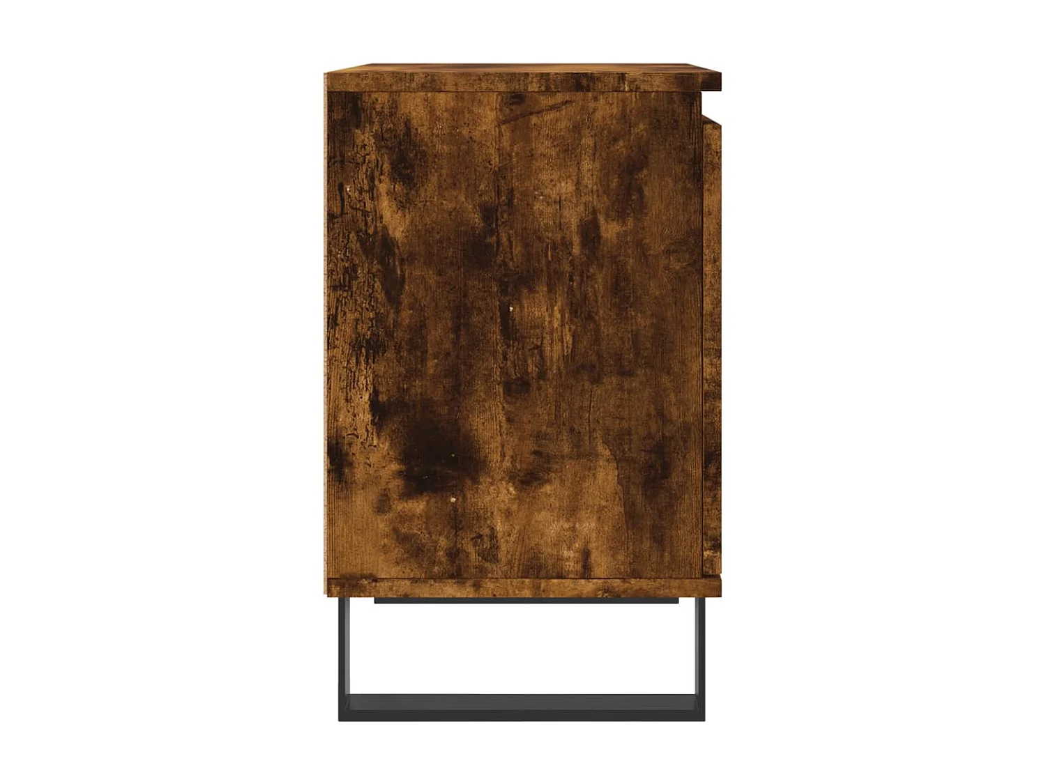 2er-Set Nachttische Nachtschrank Räuchereiche 40x30x50 cm Holzwerkstoff -RN32947