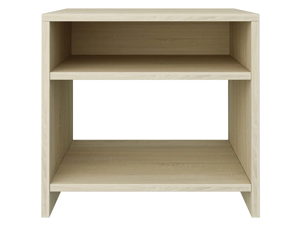 2er-Set Nachttische Nachtschrank Sonoma Eiche 40x30x40 cm Holzwerkstoff -RN62022