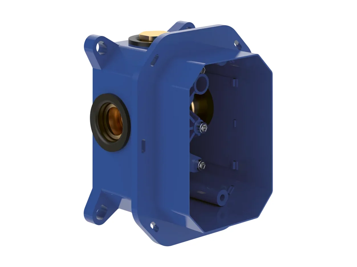 Façade mécanique avec inverseur VILLEROY ET BOCH Architectura + corps encastré