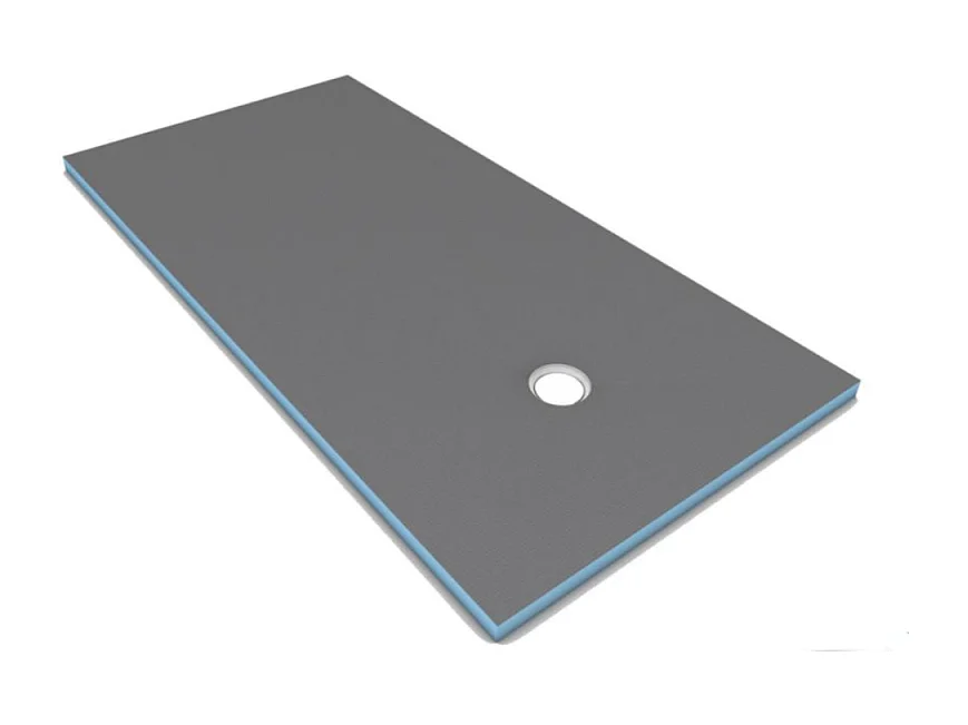 Receveur de douche à carreler 120 x 90 WEDI Fundo Primo rectangle écoulement excentré