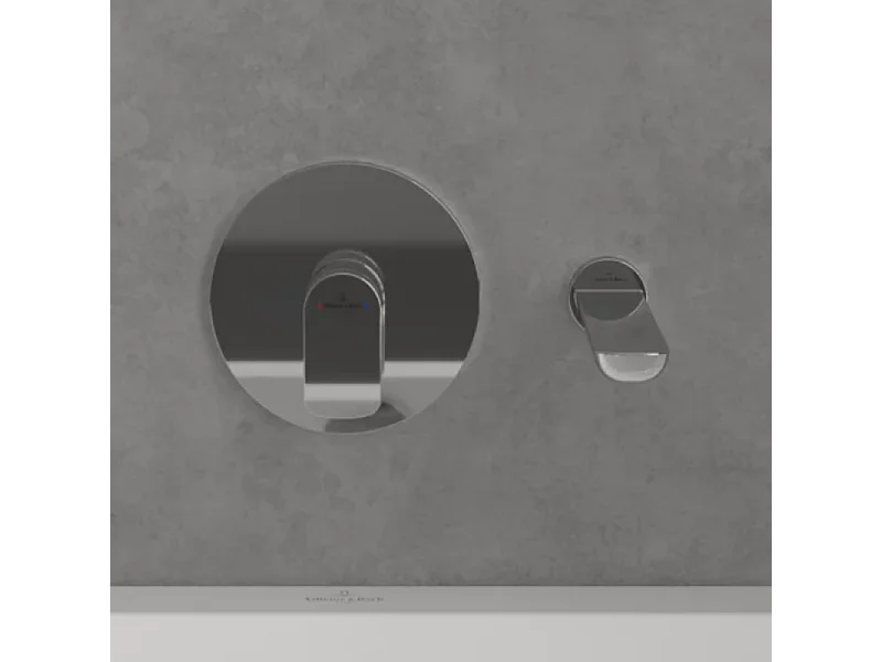 Façade mécanique VILLEROY ET BOCH O.novo + corps encastré