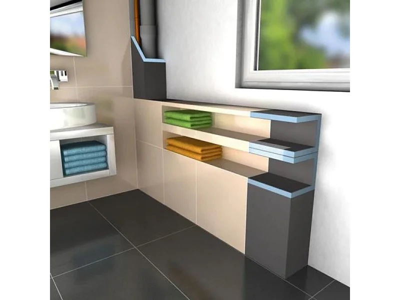 Coffre d'habillage WEDI Mensolo L 250 x 15 x 15