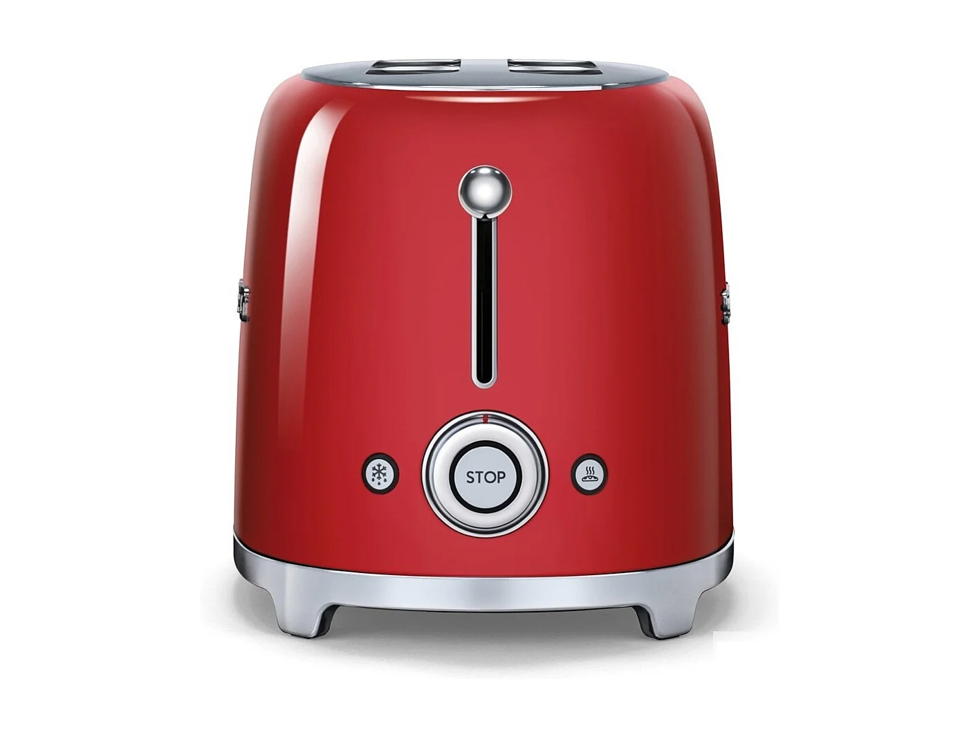 Grille pain 2 fentes rouge