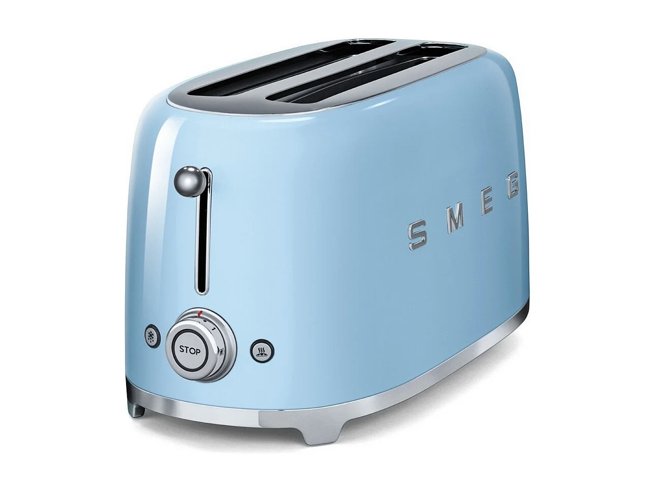 Grille-pain 2 fentes années 50 bleu azur