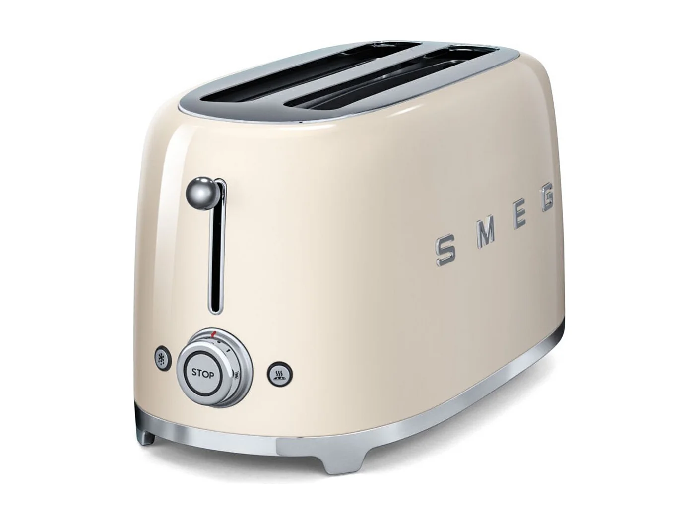 Grille pain 2 fentes années 50 crème