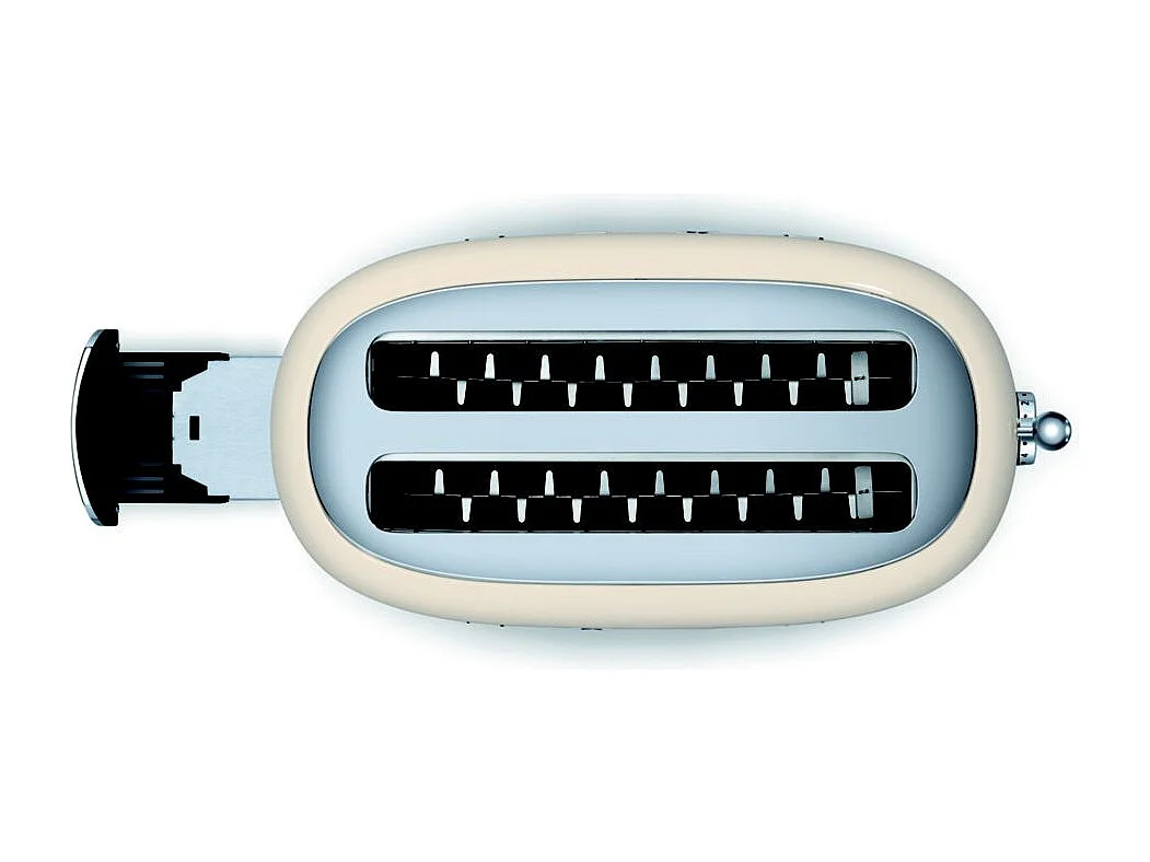 Grille pain 2 fentes années 50 crème