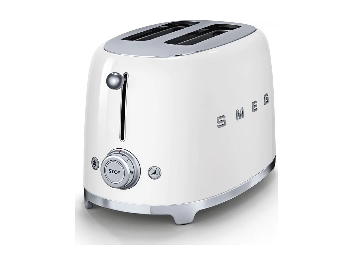 Grille pain 2 fentes années 50 blanc