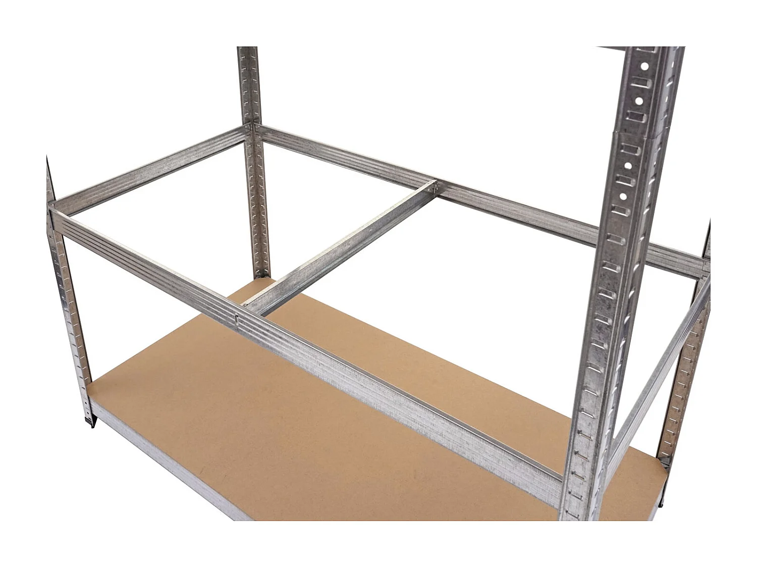 Zwaar belastbaar rek MCW-E33,  gegalvaniseerd 200x120x60cm