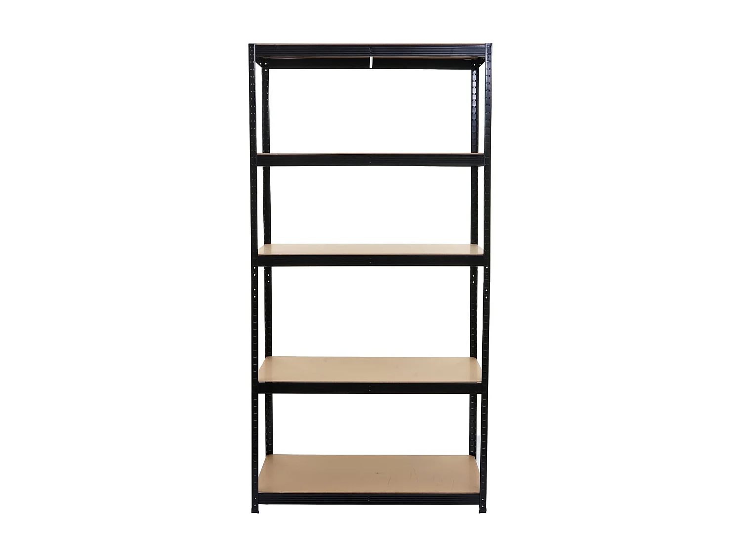 Rayonnage pour charges lourdes MCW-E33,  noir 200x100x60cm