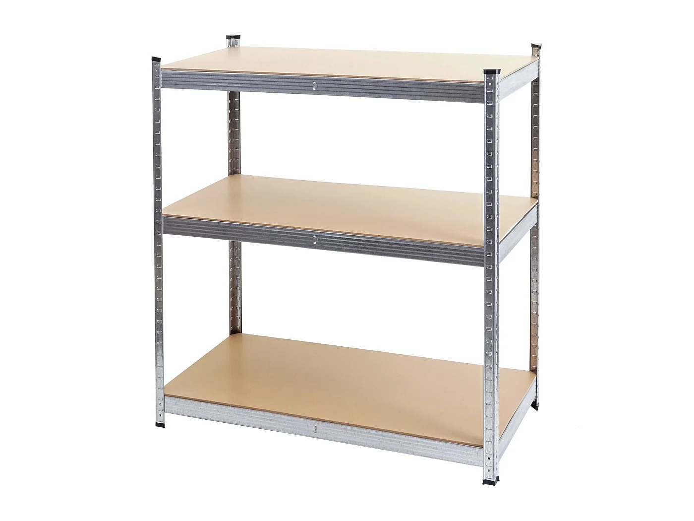 Rayonnage pour charges lourdes MCW-E33,  galvanisé 200x100x60cm