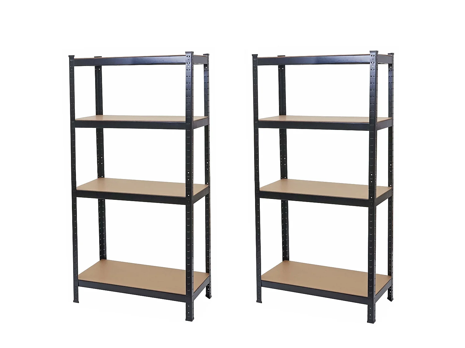 Zwaar belastbare stelling MCW-D67 (set van 2),  zwart