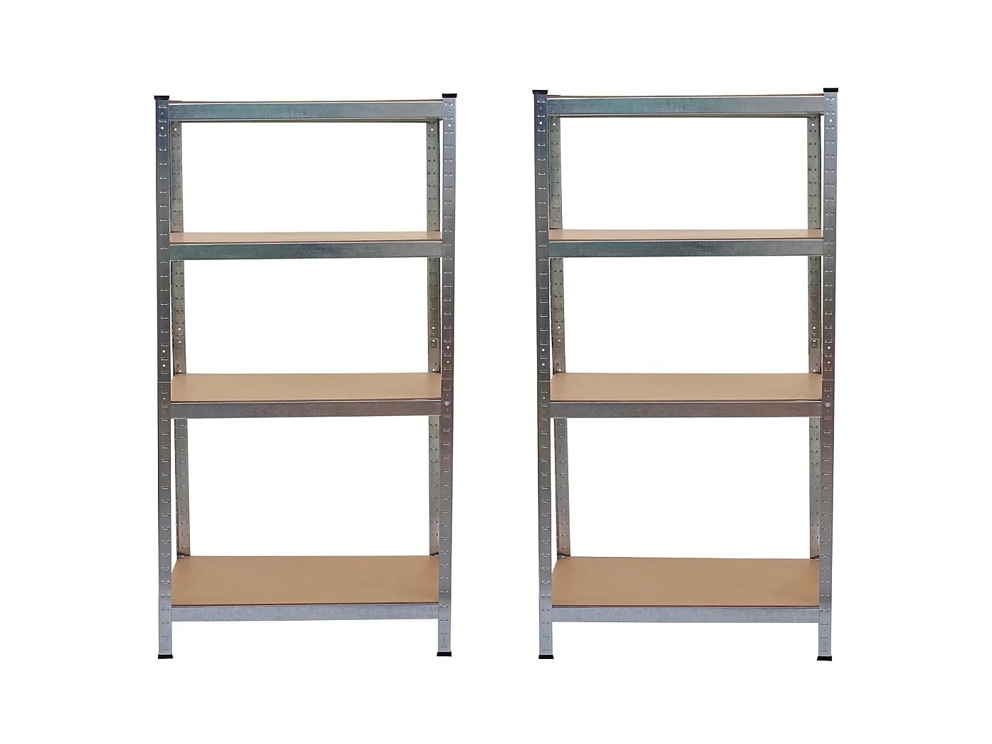 Schwerlastregal MCW-D67 (2er-Set), Verzinkt