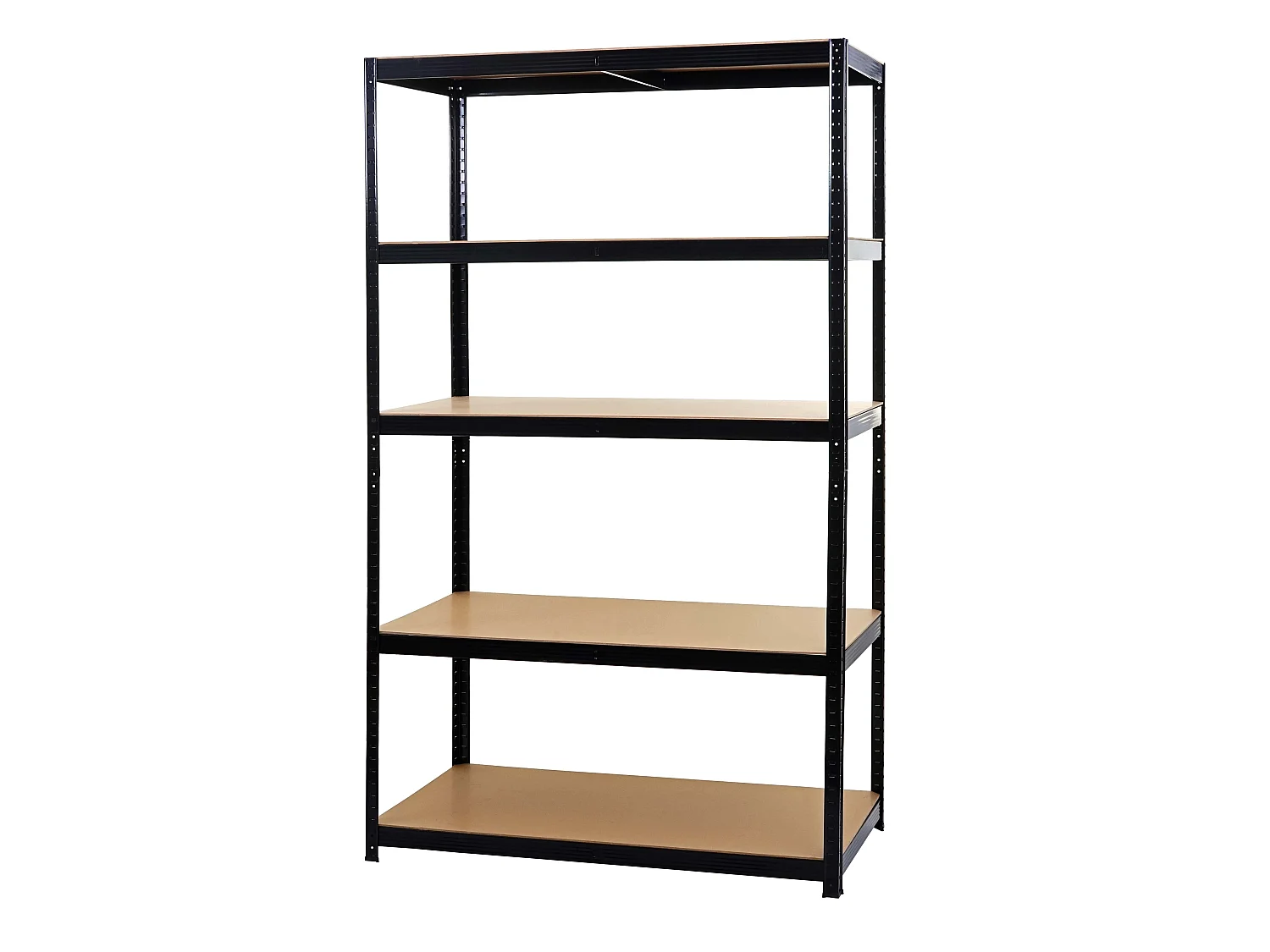 Zwaar belastbaar rek MCW-E33,  zwart 200x120x60cm