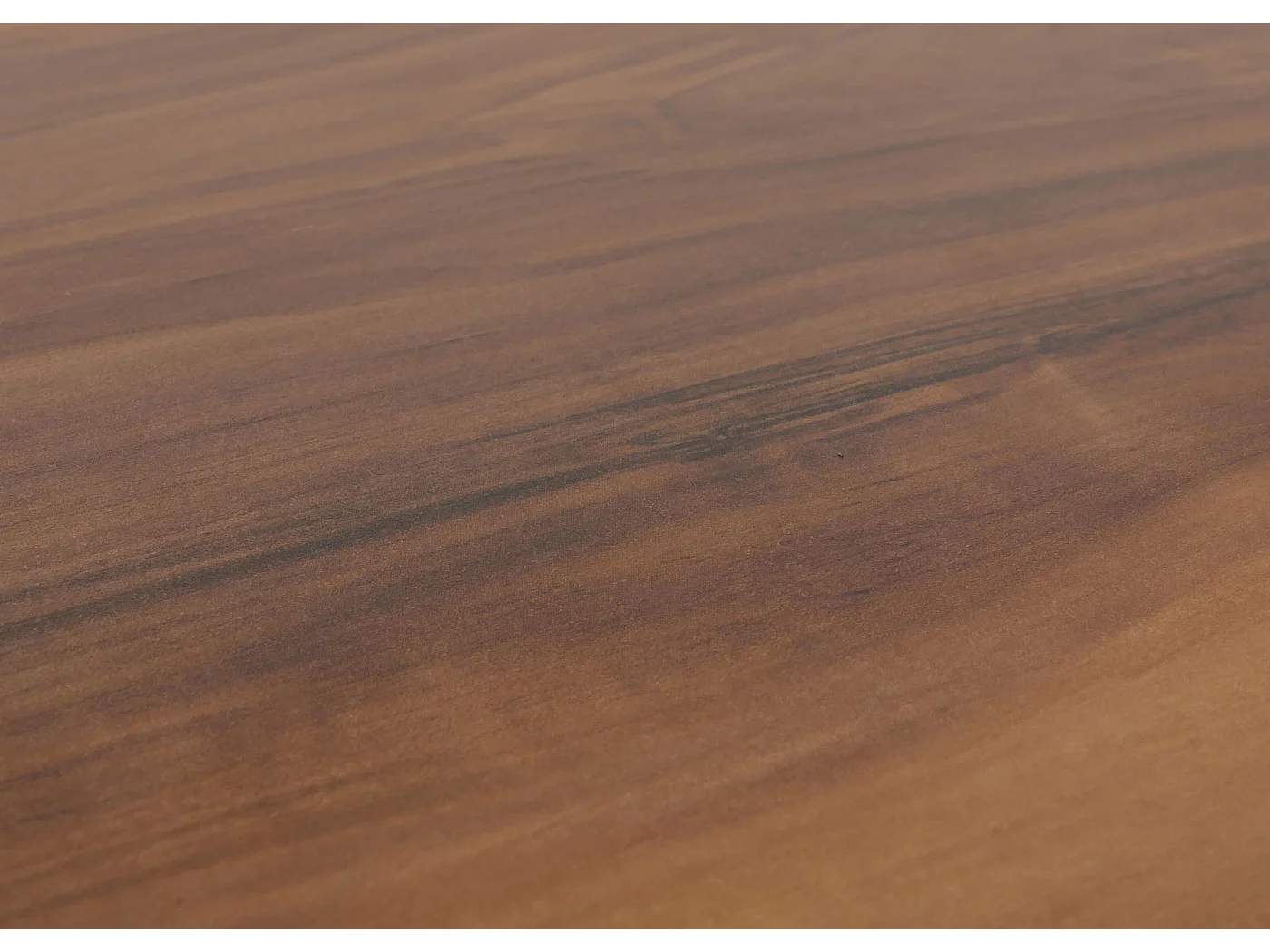 Couchtisch MCW-M61, Beistelltisch Sofatisch, Massiv-Holz HPL Laminat Melamin Ø80cm, Sheesham Holz-Optik, dunkles Gestell