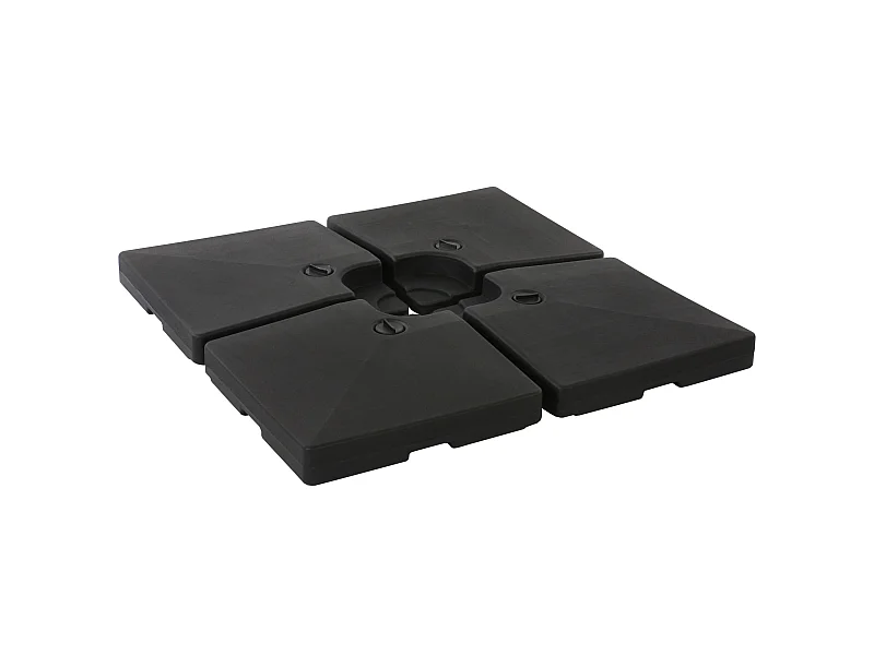 Base piede per ombrellone quadrata a croce MCW-F79 124kg