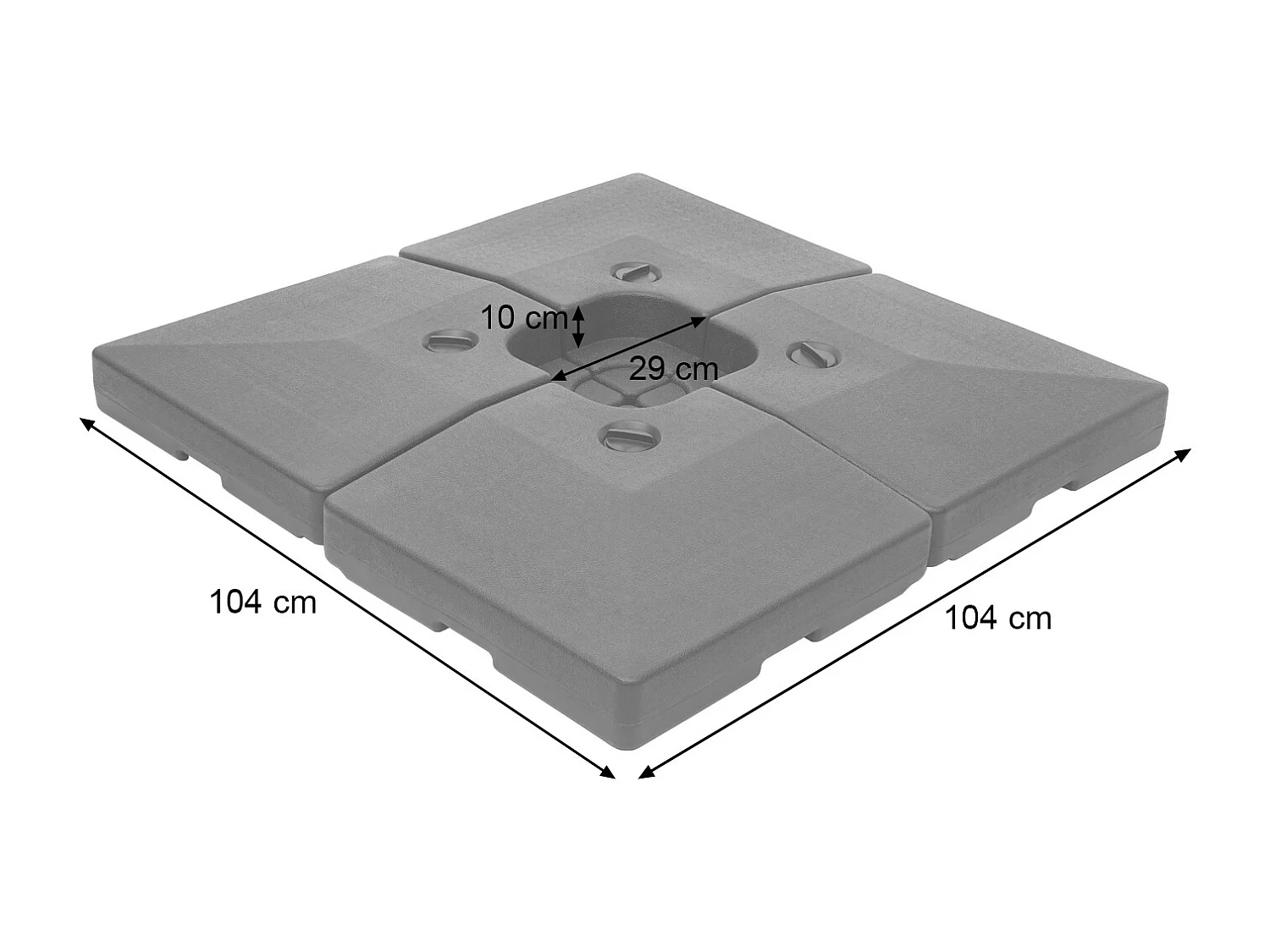 Soporte para sombrilla MCW-F79