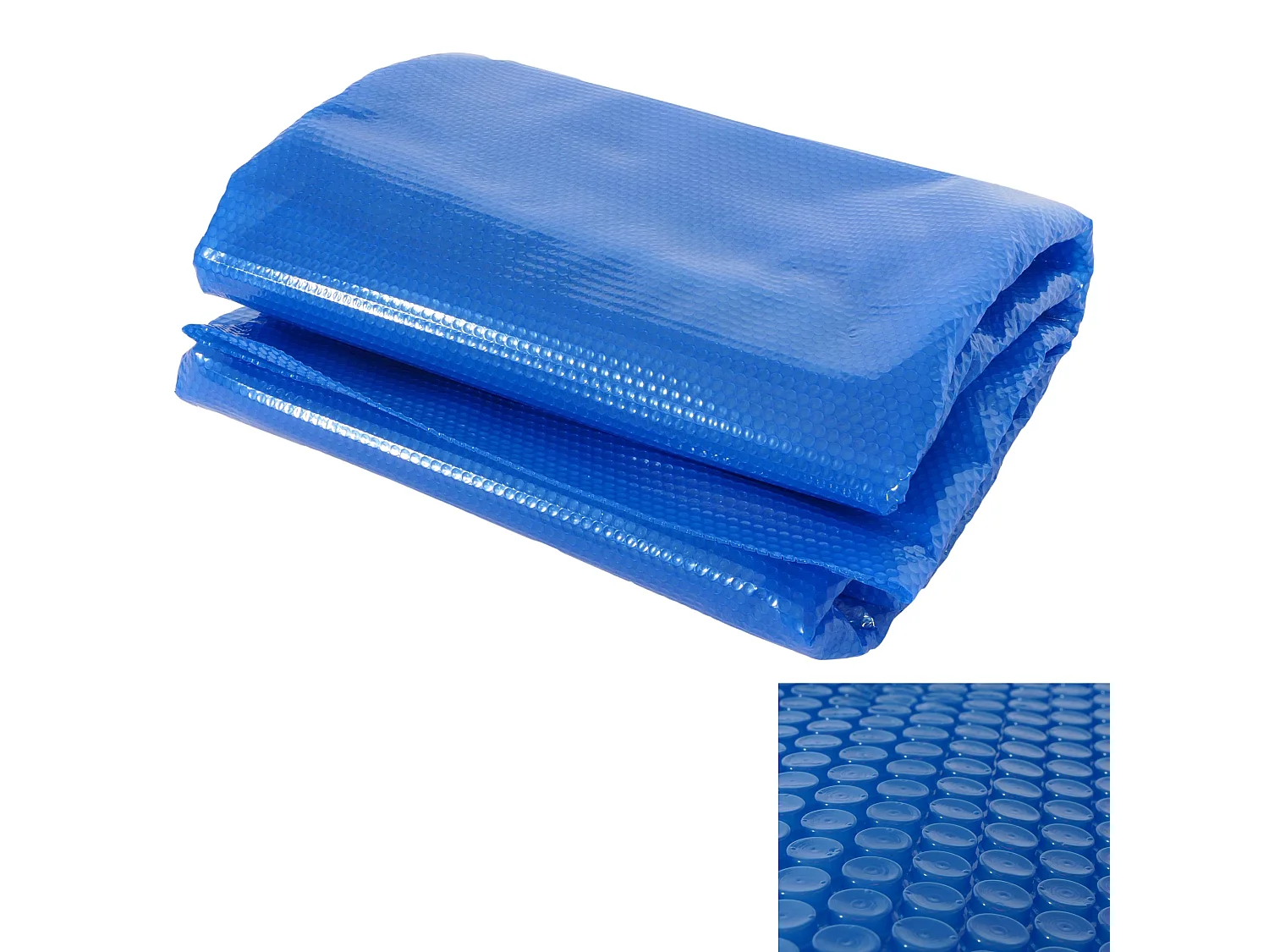 Pool-Abdeckung, Rechteckig 8x4m blau