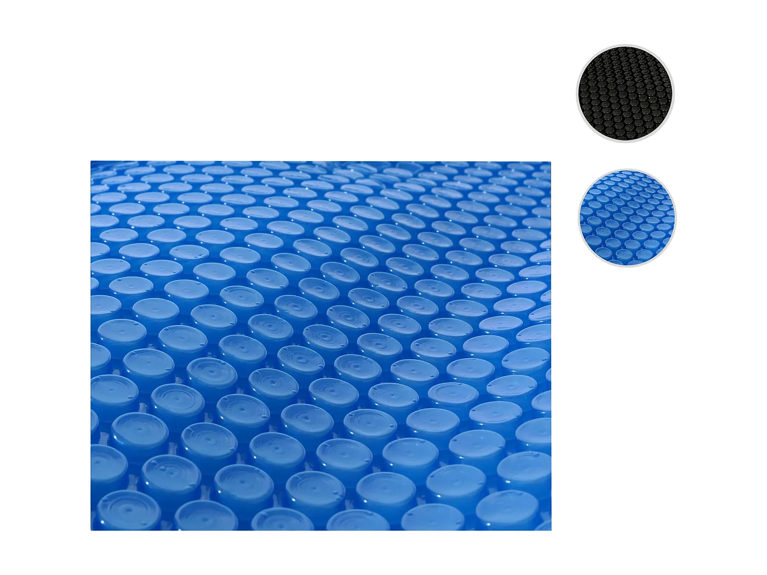 Pool-Abdeckung, Rechteckig 8x4m blau