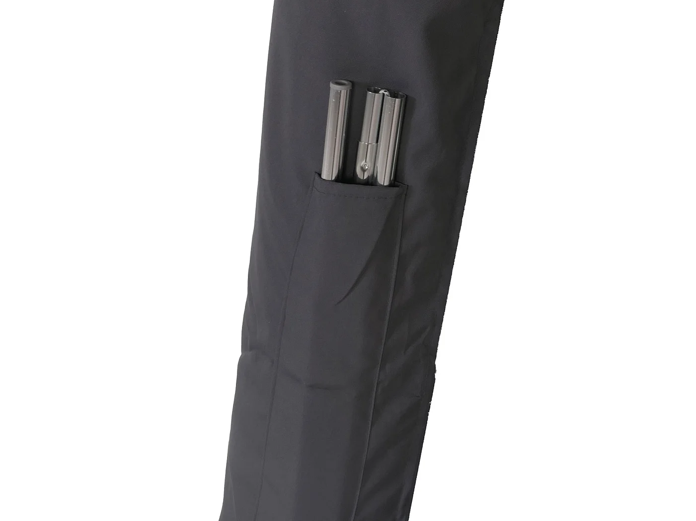 Housse de protection pour parasols jusqu'à 3m,  gris
